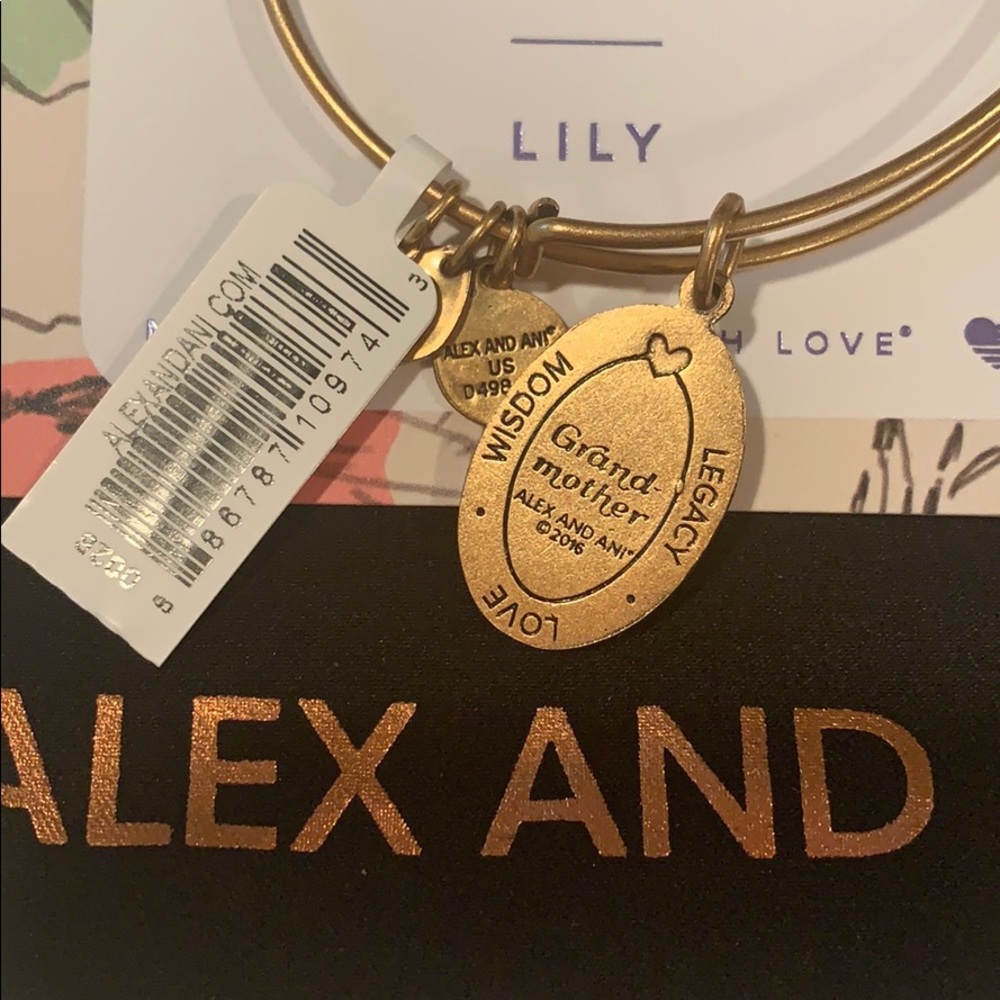 Alex and Ani Grandmother Bracelet NWT - Picture 4 of 4